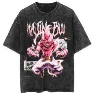 Majin Buu Graphic Tee - Black